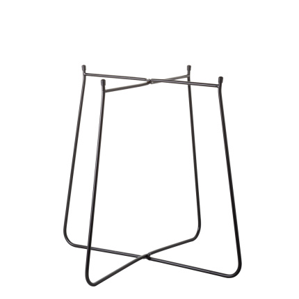 Suport negru Ø 40 cm, H: 48 cm – Elements Wood