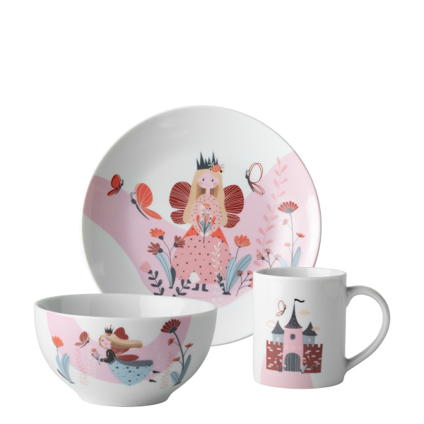 Set de porțelan pentru copii Princess 3 buc. – KIDS WORLD