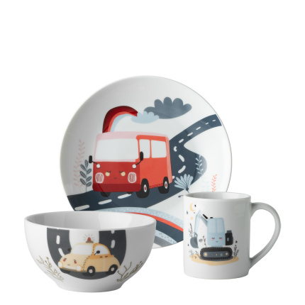 Set de porțelan pentru copii Cars 3 buc. – KIDS WORLD