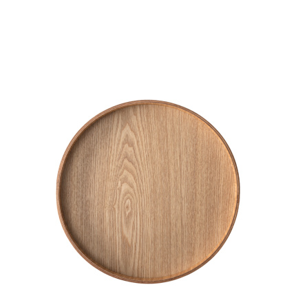 Tavă rotundă Ø 30 cm, H: 3.5 cm – Elements Wood frasin