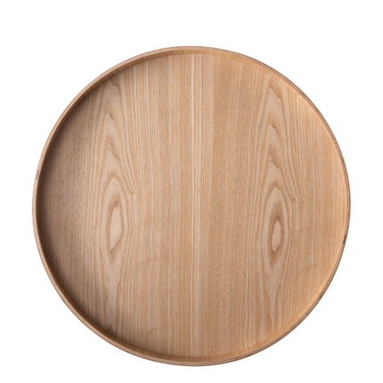 Tavă rotundă Ø 40 cm, H: 3.5 cm – Elements Wood frasin