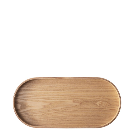 Tavă ovală 35.5 x 16.5 x 2.5 cm – Elements Wood frasin
