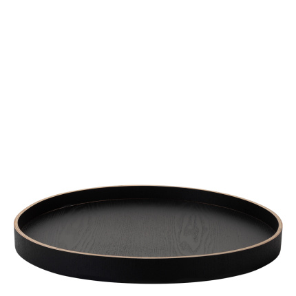 Tavă rotundă Ø 40 cm, H: 3.5 cm – Elements Wood Wengue