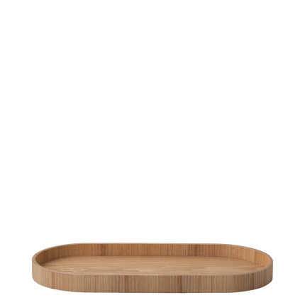 Tavă ovală 35.5 x 16.5 x 2.5 cm – Elements Wood frasin