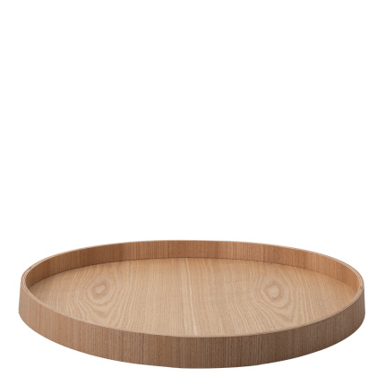 Tavă rotundă Ø 40 cm, H: 3.5 cm – Elements Wood frasin