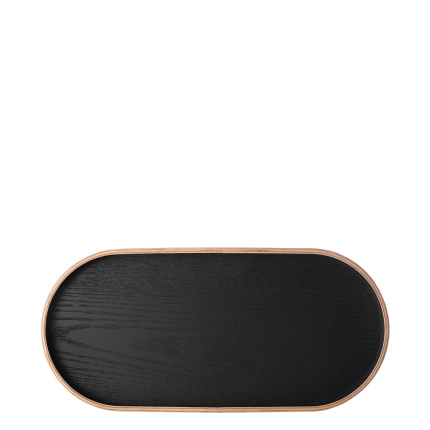Tavă ovală 35.5 x 16.5 x 2.5 cm – Elements Wood Wengue