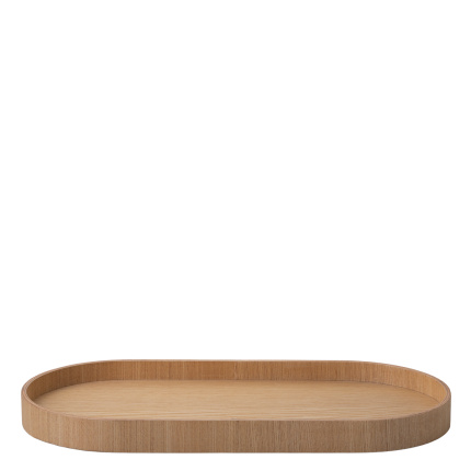 Tavă ovală 40 x 20 x 3 cm – Elements Wood frasin