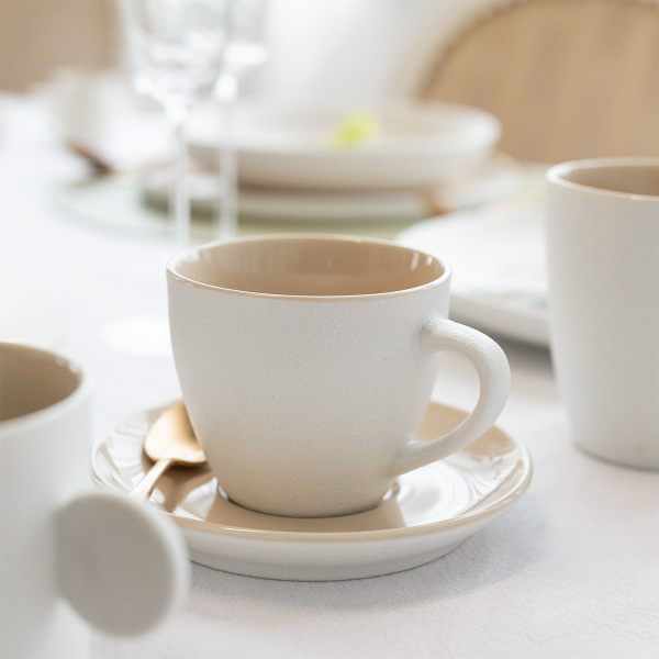 Ceașcă de cafea 250 ml — Fine Dining Ash Frosty
