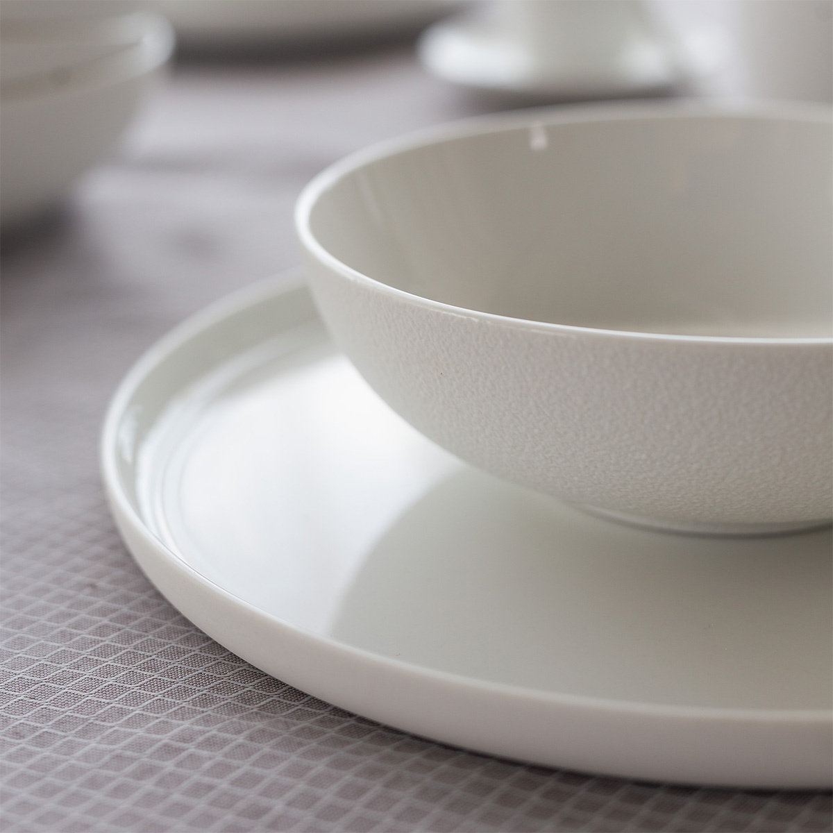 Set de farfurii 12 buc. — Fine Dining White