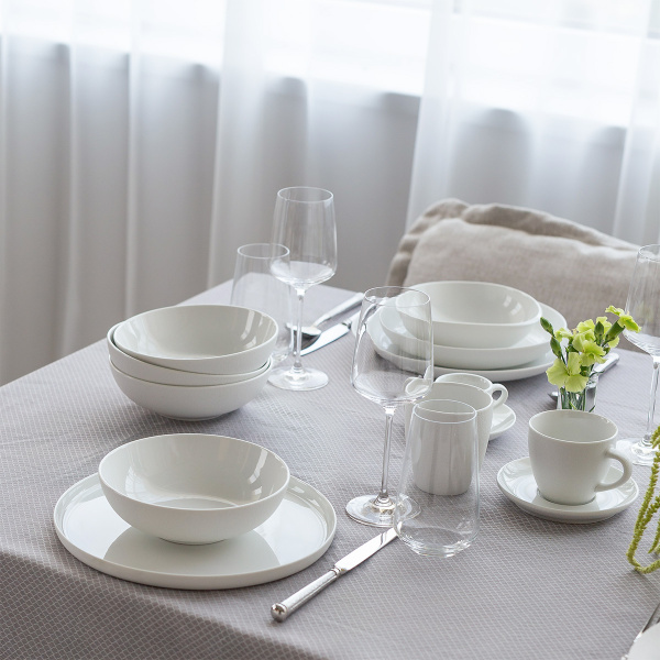 Set de farfurii 12 buc. — Fine Dining White