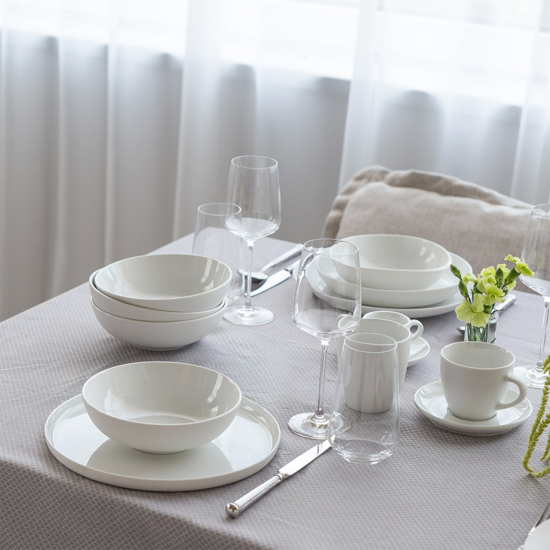Set de farfurii 12 buc. — Fine Dining White