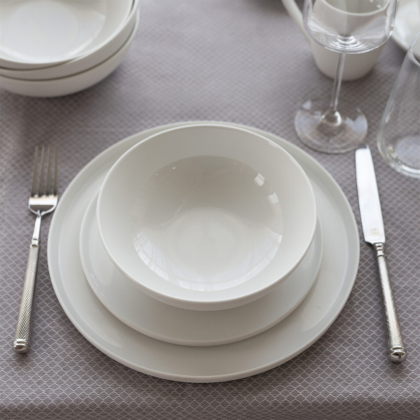 Set de farfurii 12 buc. — Fine Dining White