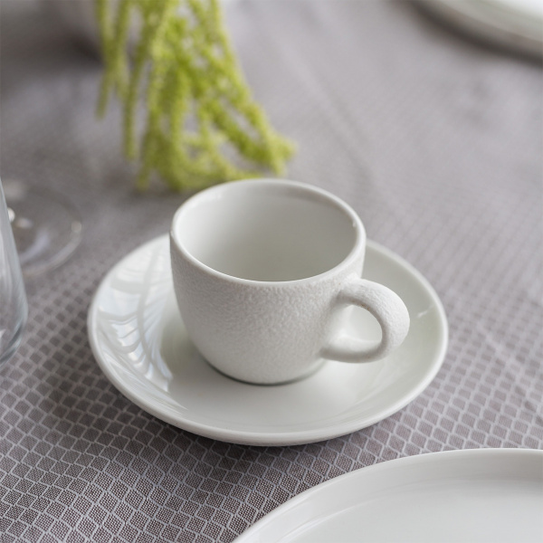 Ceașcă Mocha 90 ml — Fine Dining White Frosty