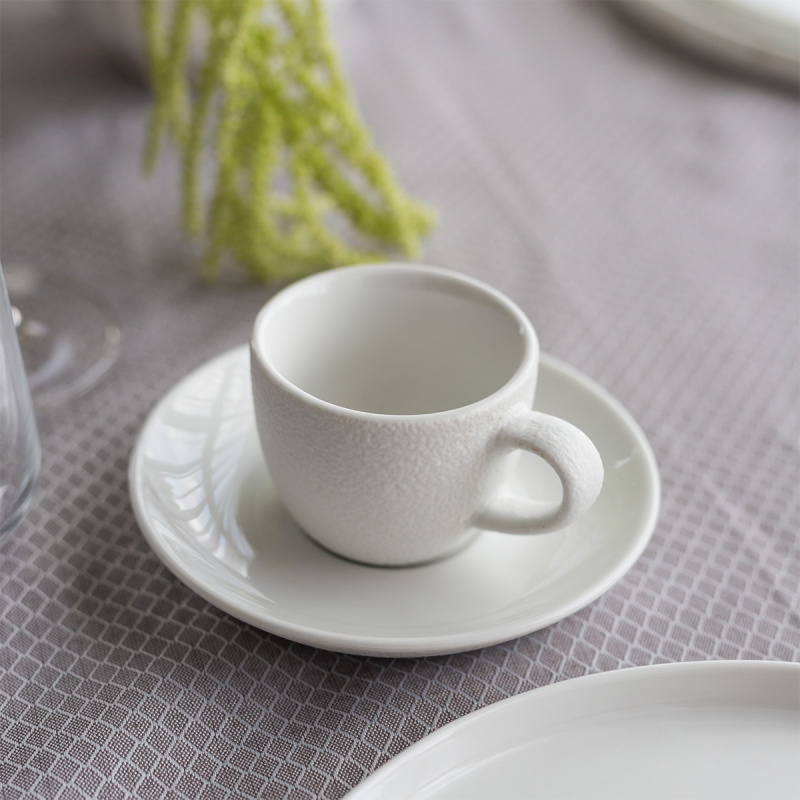 Ceașcă Mocha 90 ml — Fine Dining White Frosty