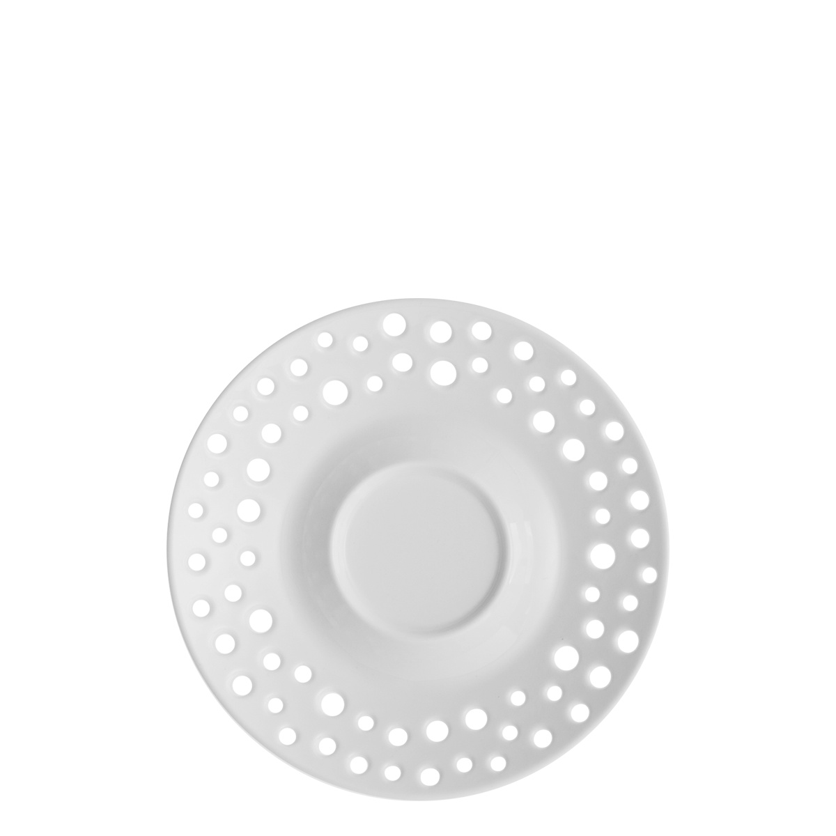 Farfurioară pentru cafea perforată ø 15 cm — Flow Lunasol
