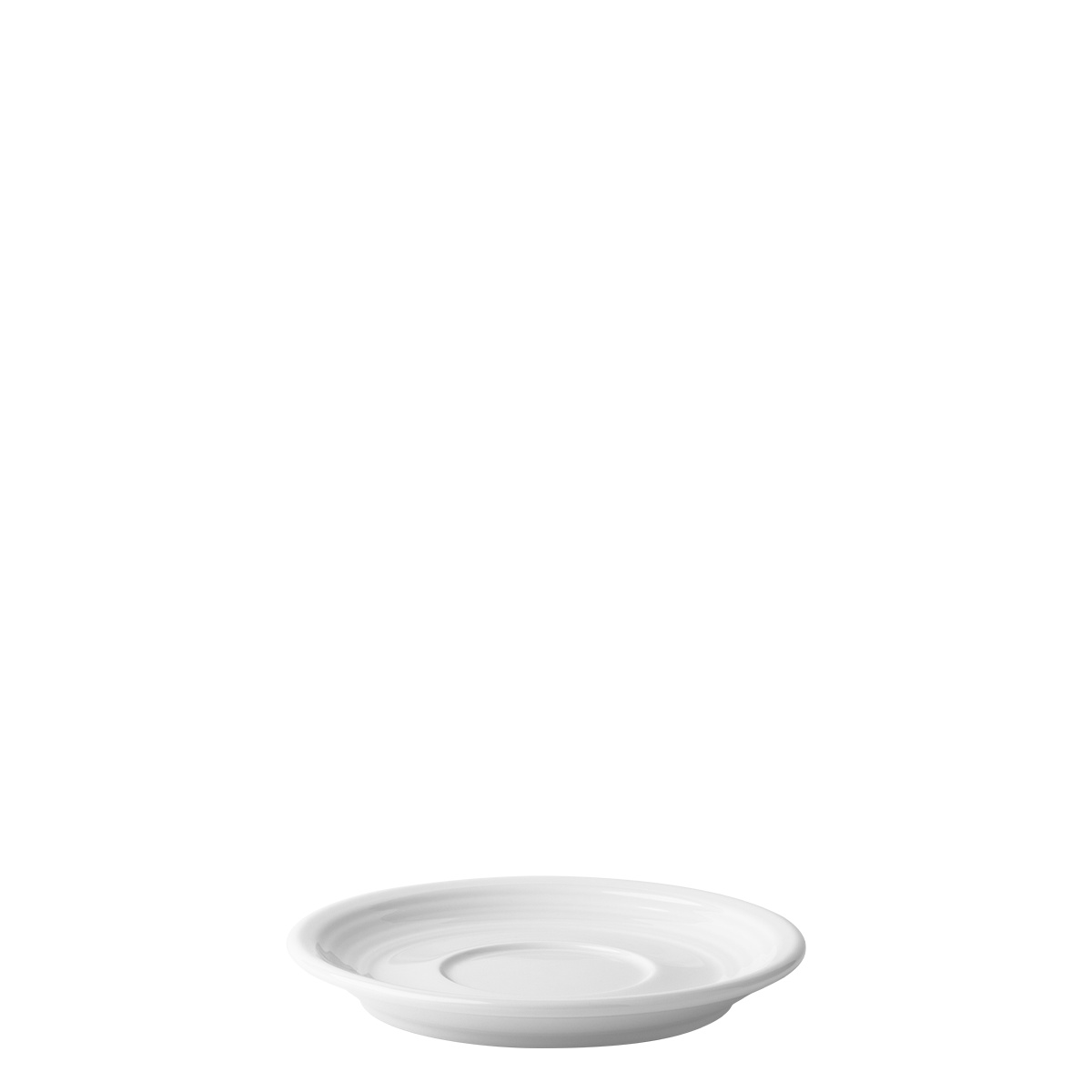 Farfurioară pentru cafea cu margine Deco 16 cm set 6 buc. – UNIVERS alb