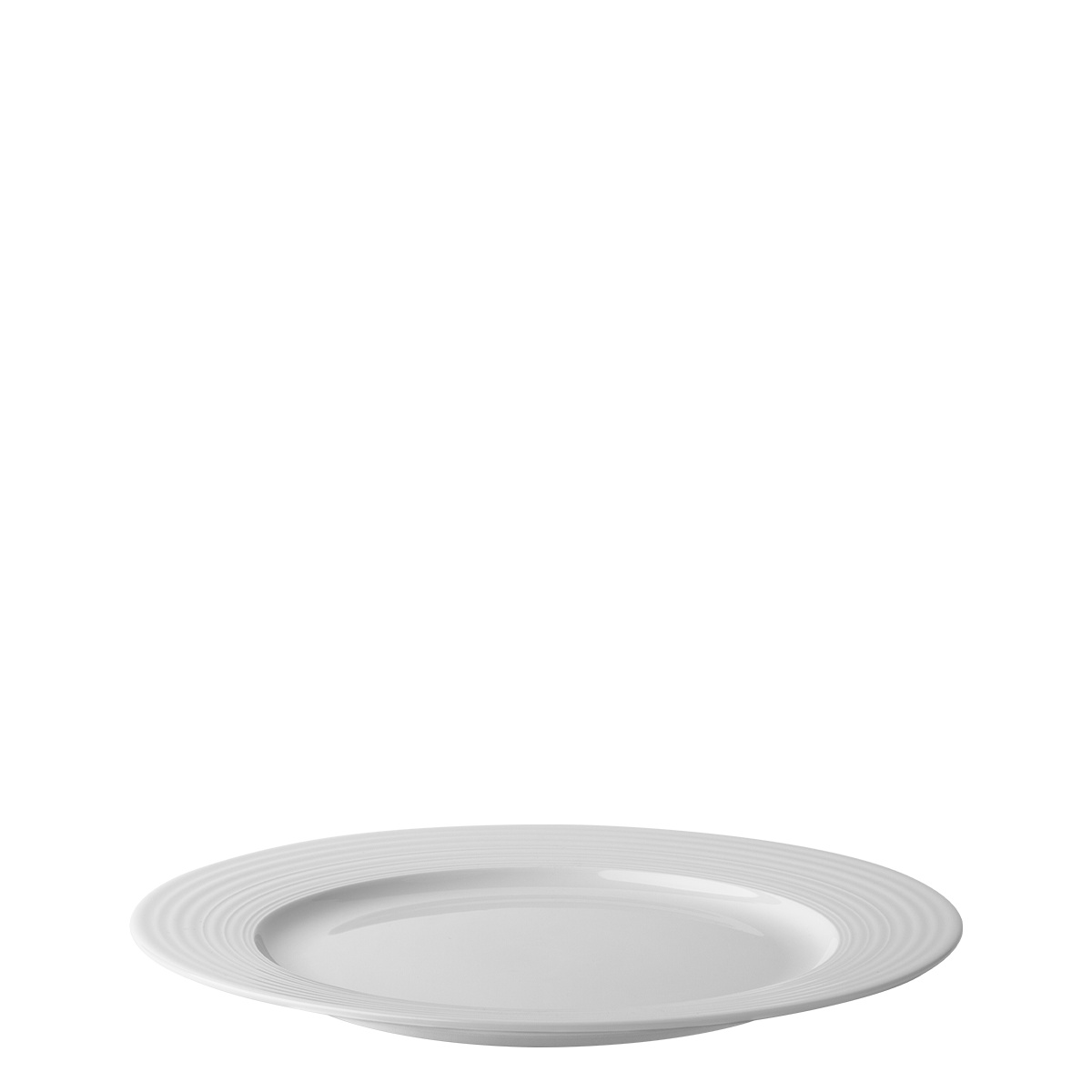 Farfurie întinsă cu margine Deco 27 cm set 6 buc. – UNIVERS alb