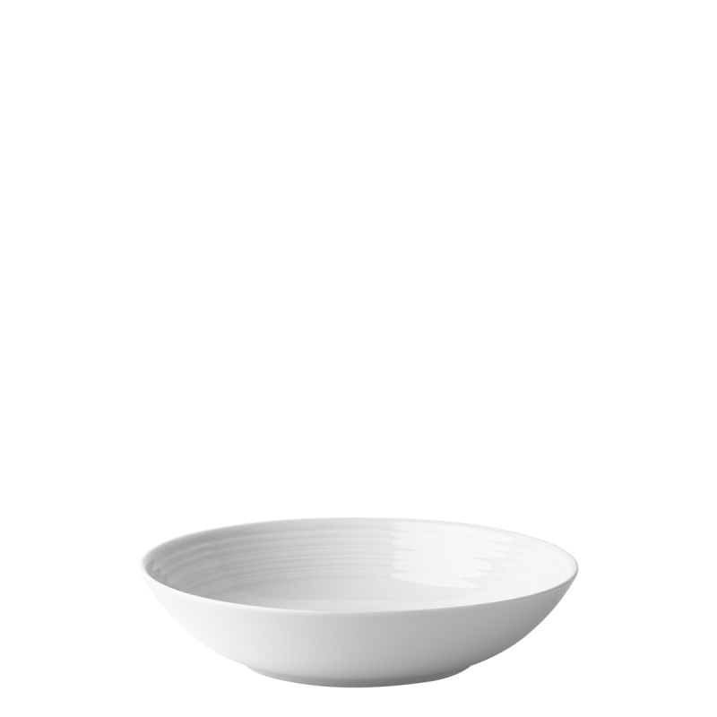 Farfurie adâncă Coupe classic Deco 22 cm set 6 buc. – UNIVERS alb
