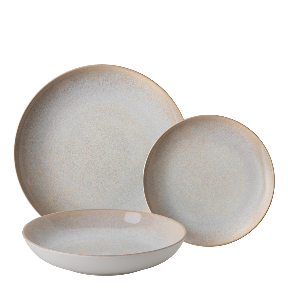 Set farfurii 12 buc. — Elements Vulcano Levante