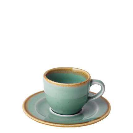 Farfurioară Mocca Sand turcoaz ø12 cm – Gaya