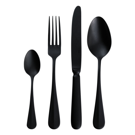 Set tacâmuri 24 buc. - Baguette Vintage negru