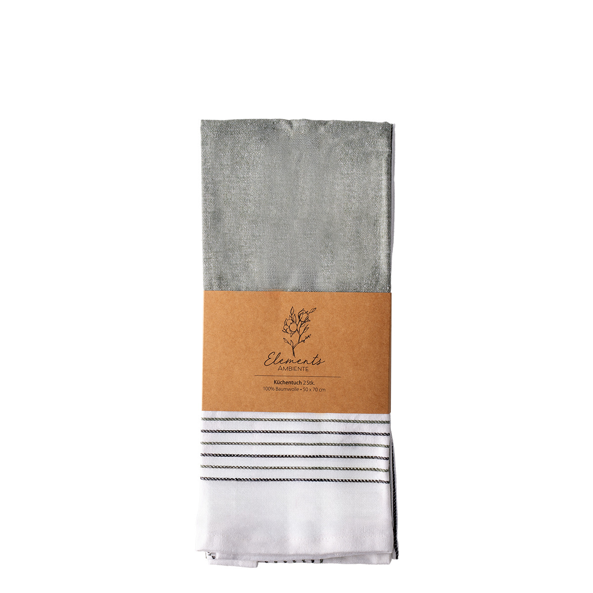 Prosoape de bucătărie verzi antice 50 x 70 cm 2 buc – Elements Ambiente