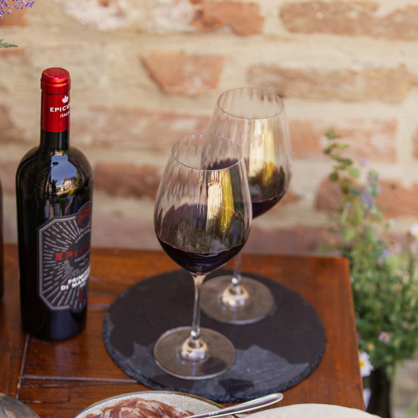 Pahare pentru vin roșu 660 ml set 6 buc. - Optima Line Glas Lunasol