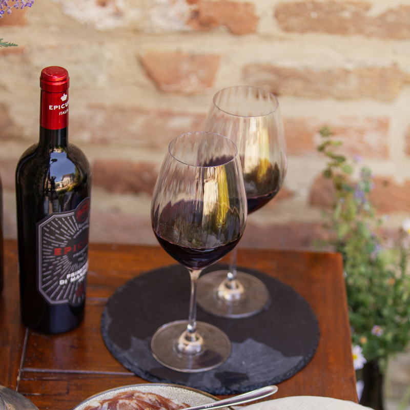 Pahare pentru vin roșu 660 ml set 6 buc. - Optima Line Glas Lunasol