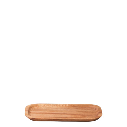 Tavă dreptunghiulară mică Agát 20 x 11 cm - FLOW Wooden
