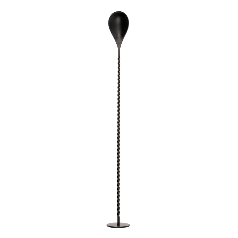 Lingură de bar PVD negru mat 28 cm – Basic Bar