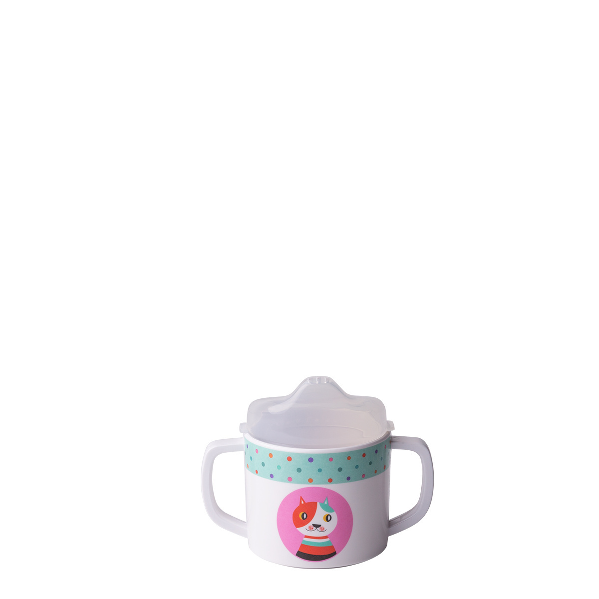 Set pentru copii din melamină 3 piese – Kids WORLD Animals
