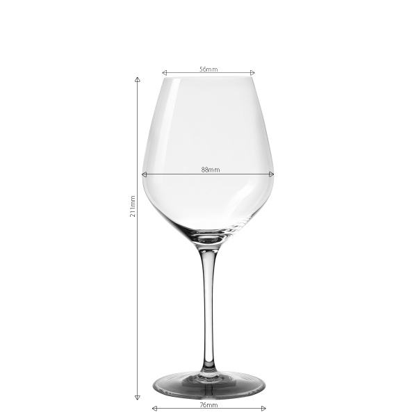 Pahare pentru vin alb 430 ml set 6 buc - Optima Glas Lunasol