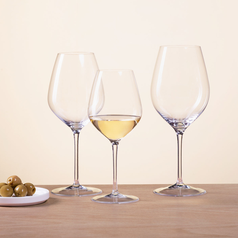 Pahare pentru vin alb 430 ml set 6 buc - Optima Glas Lunasol