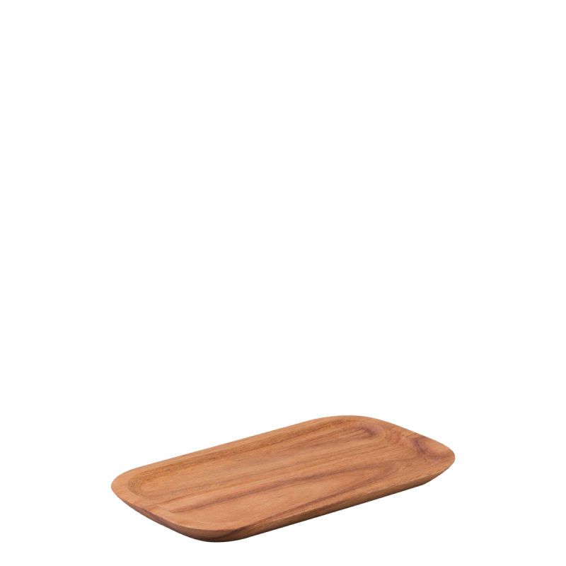 Tavă dreptunghiulară mică Agát 20 x 11 cm - FLOW Wooden