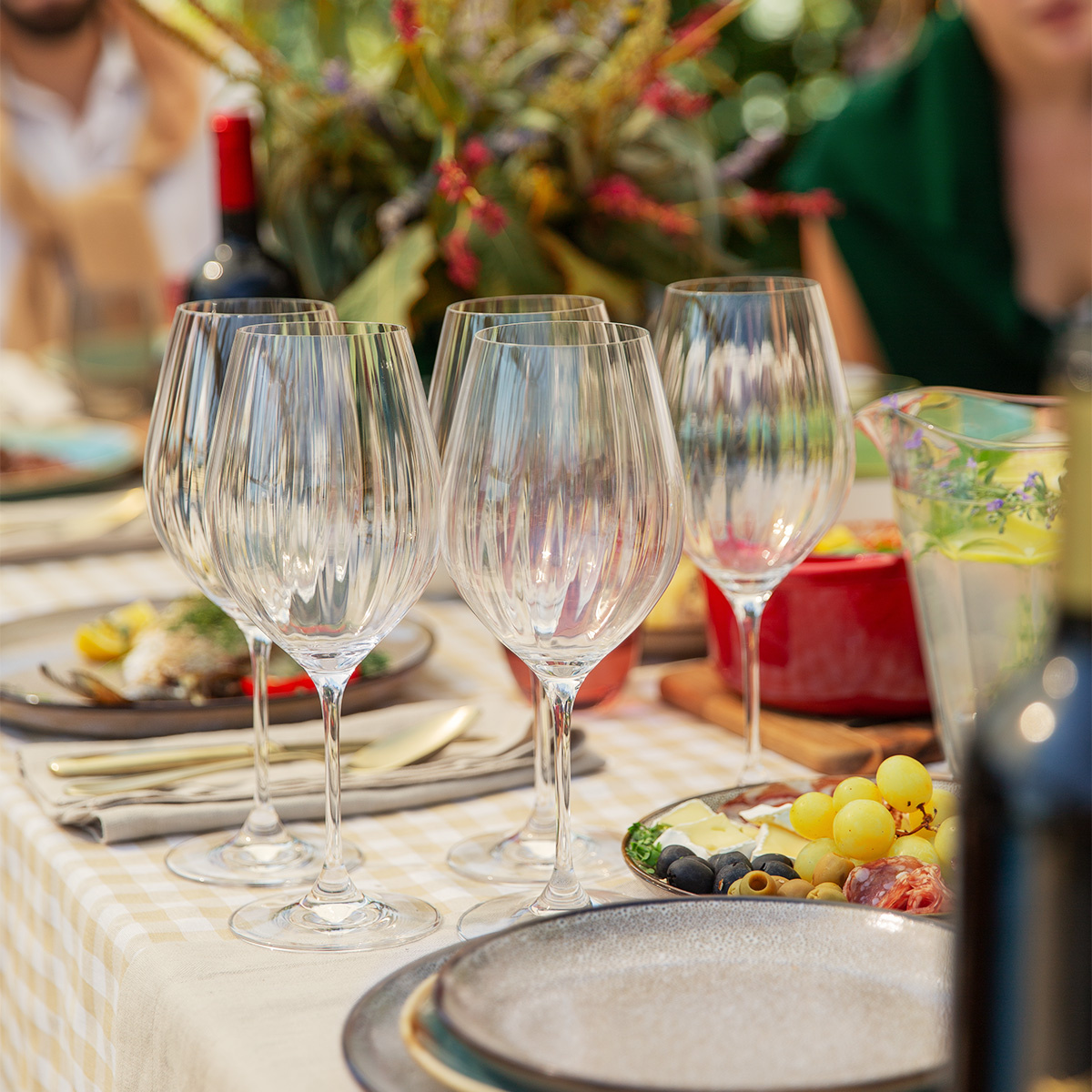 Pahare pentru vin roșu 660 ml set 6 buc. - Optima Line Glas Lunasol