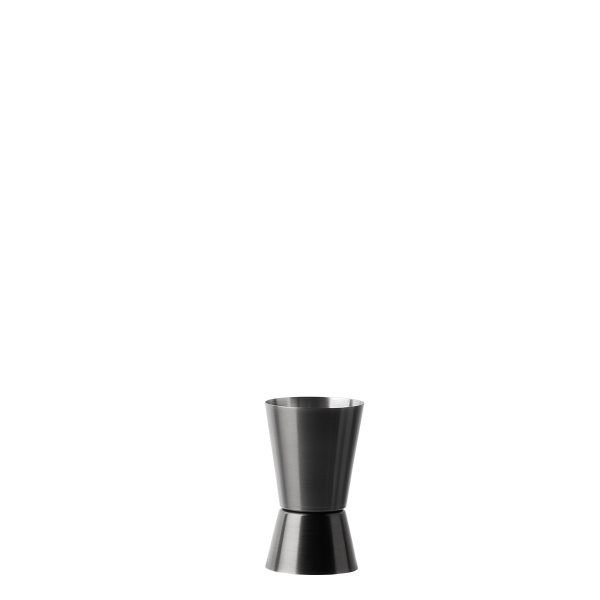 Pahar gradat barman negru mat 2 și 4 cl – Basic Bar