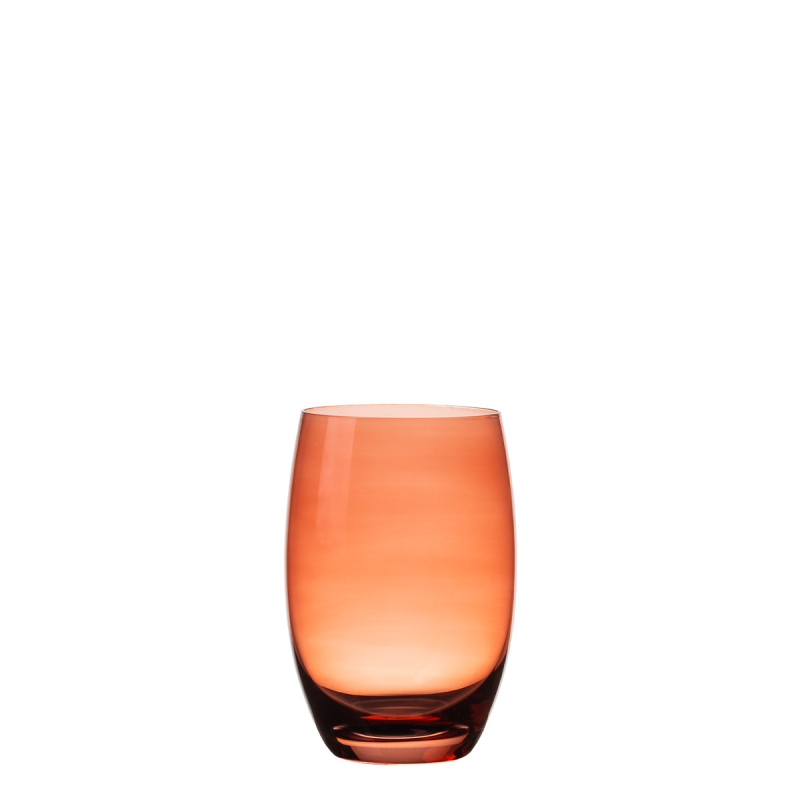 Pahare Tumbler roșii 460 ml 6 buc - Optima Glas Lunasol