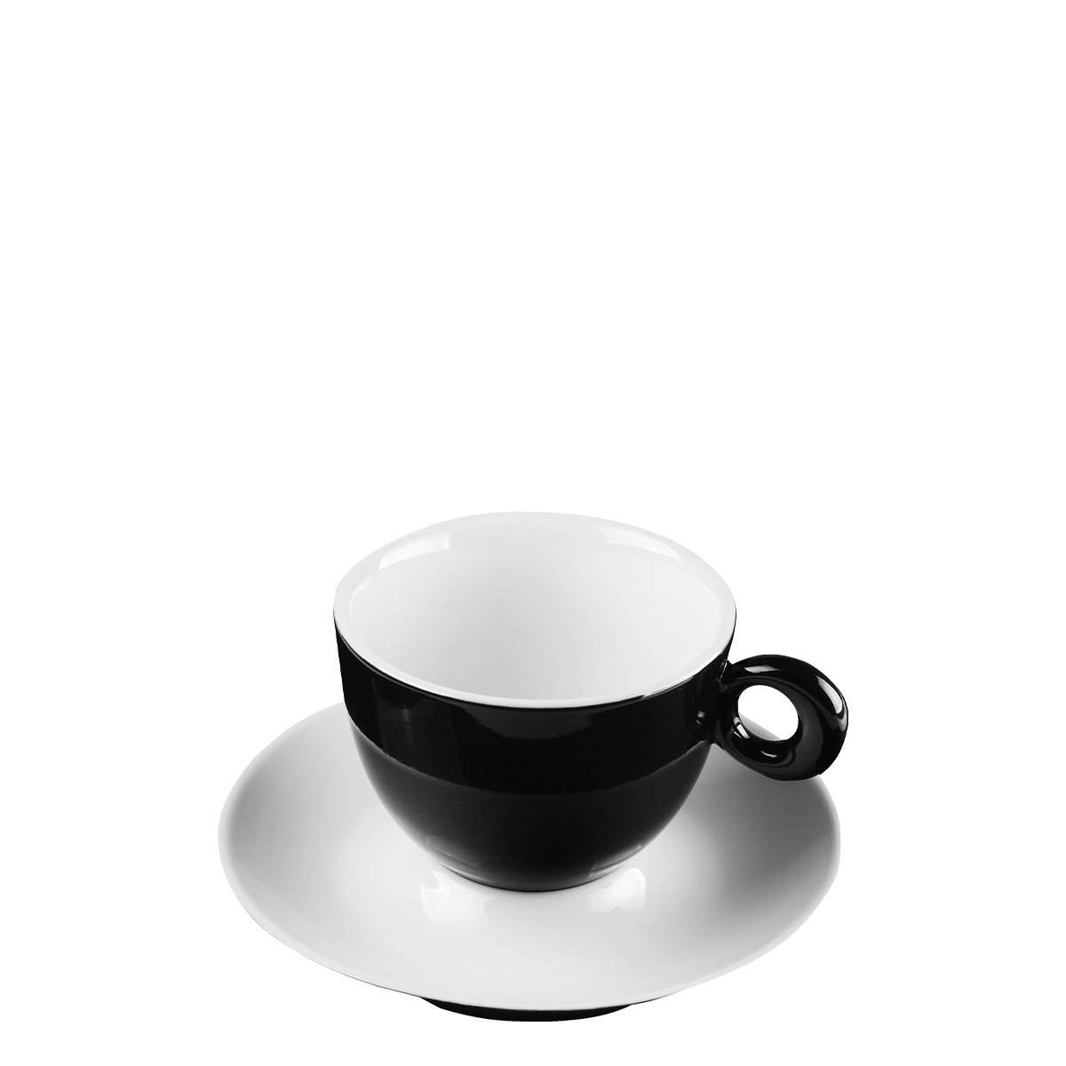 Ceașcă de cafea/ceai RGB neagră 200 ml