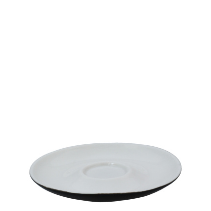 Farfurioară pentru espresso neagră 12,5 cm – RGB