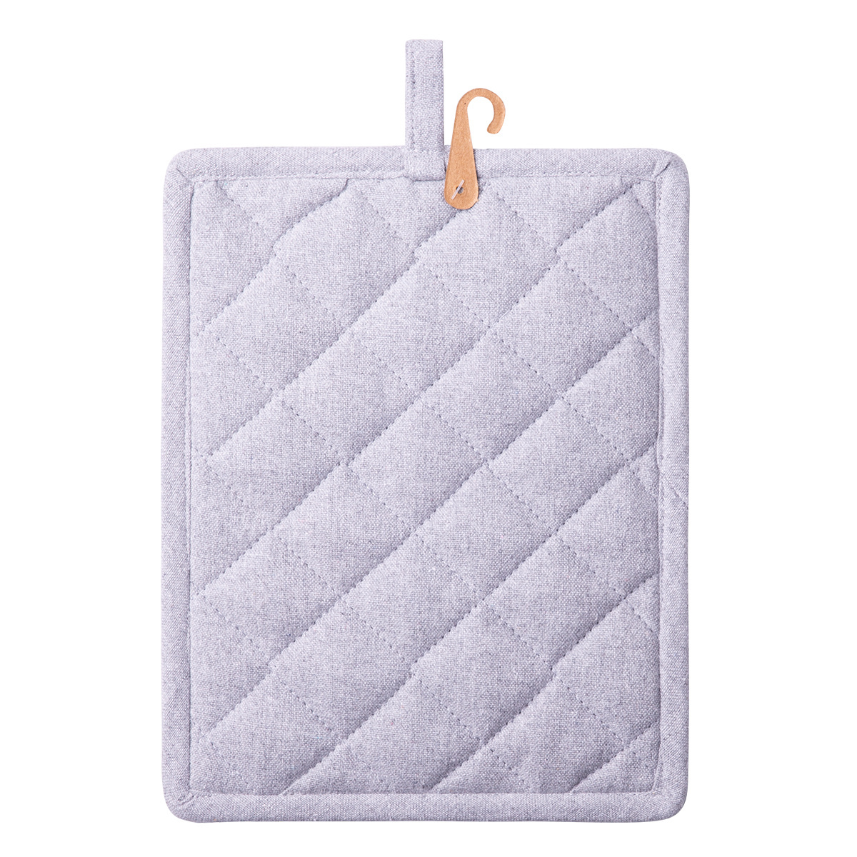 Mănușă de bucătărie din bumbac gri deschis 19 x 24 cm – Basic Ambiente