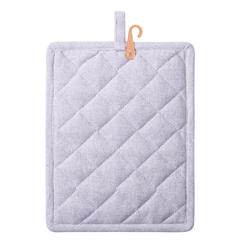 Mănușă de bucătărie din bumbac gri deschis 19 x 24 cm – Basic Ambiente