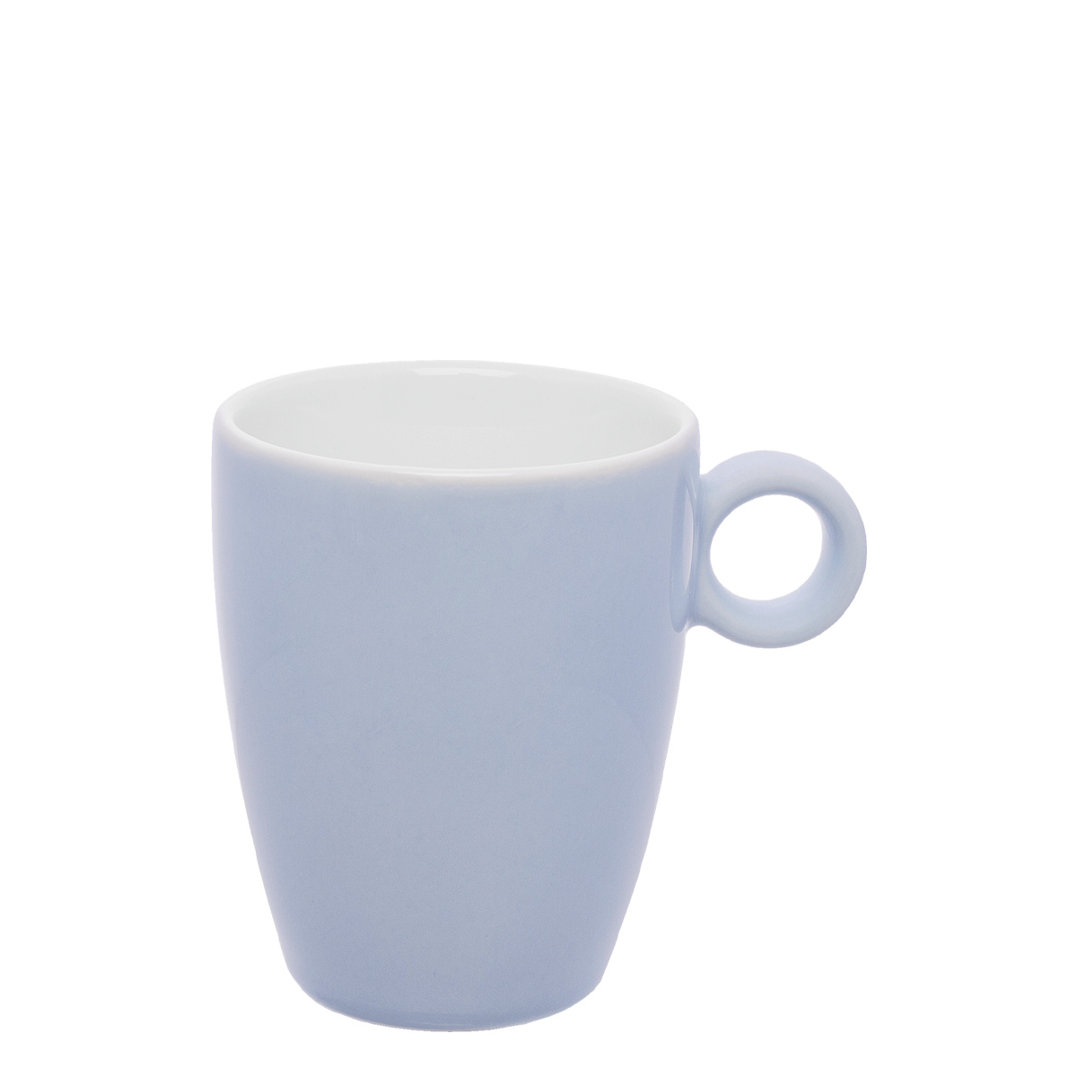 Ceașcă de cafea înaltă albastru deschis 190 ml - RGB