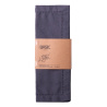 Set de două fețe de masă din bumbac gri închis, 32 x 48 cm — Basic Ambiente