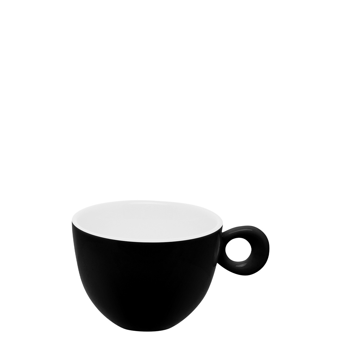 Ceașcă de cafea/ceai RGB neagră 200 ml