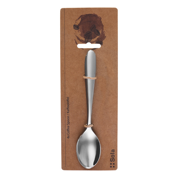 Linguriță de cafea set 4 buc. - Alpha Organic