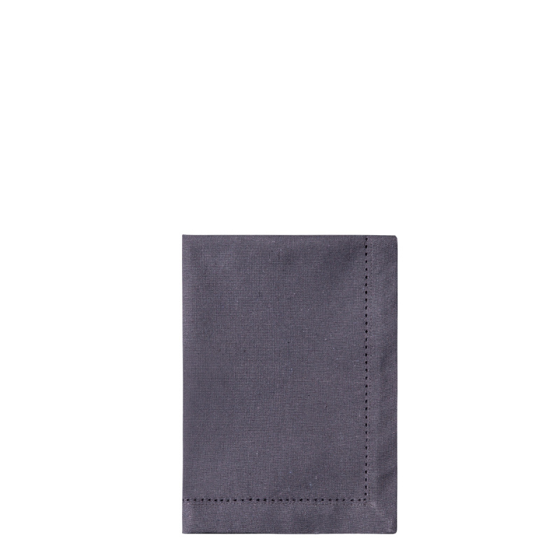 Napron din bumbac gri oțel 32 x 48 cm 2 buc – Basic Ambiente