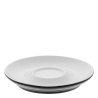 Farfurioară de ceainic pentru o persoană 16,5 cm - RGB neagră