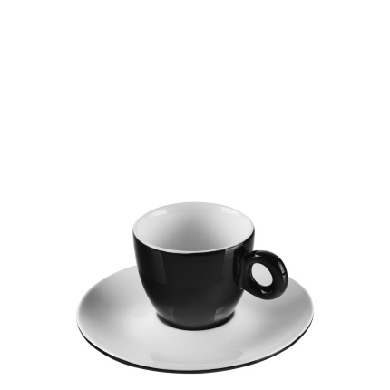 Ceașcă de cafea mokka neagră 90 ml - RGB