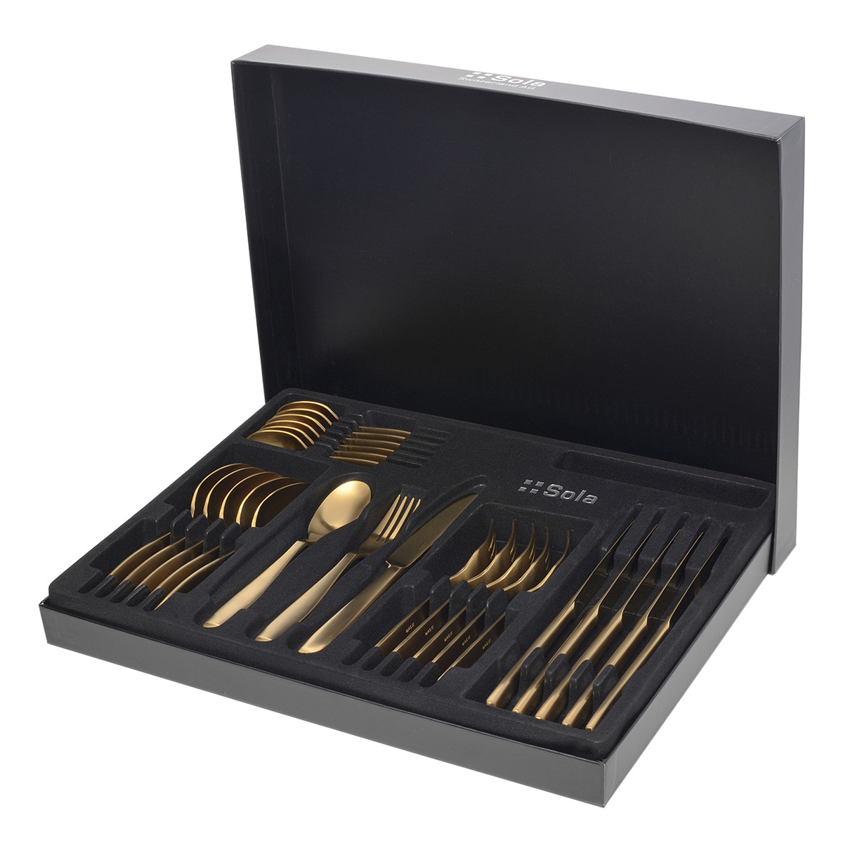 Set tacâmuri 24 buc. - Gaya All Satin auriu