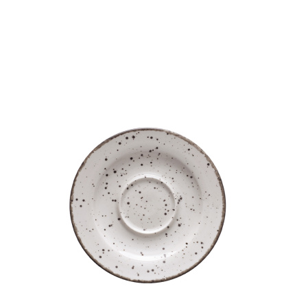 Farfurioară pentru cafea mocca 12 cm - Gaya Atelier gri